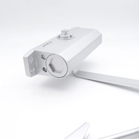 Vente en gros du fabricant Ferme-porte hydraulique pour porte en bois dissimulée en métal silencieux et robuste Commercial Standard Overhead Automatic