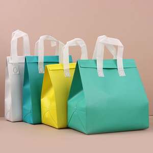 Bolsa Térmica Desechable Personalizable de Tela No Tejida, Reciclable, con Lámina de Aluminio Gruesa, para Llevar Comida, Sándwiches y Pan - Product Image 4