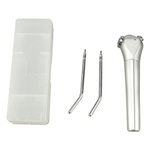 Jarum suntik Air baja tahan karat kualitas bagus, semprotan Air gigi Lurus <span class=keywords><strong>3</strong></span> arah dengan 2 ujung mulut pipa - Product Image 1