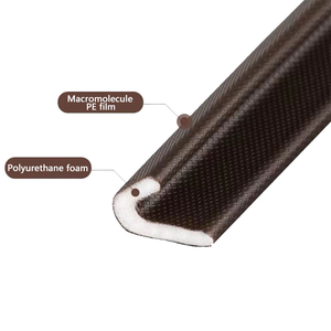 Guarnizione Adesiva a V in Schiuma, Isolante Acustico e Impermeabile per Fessure di Porte di Sicurezza - Product Image 1