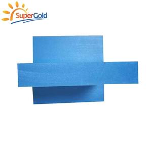 Panneaux en mousse XPS SuperGold 90 mm bleus résistants à l'humidité, matériaux d'isolation thermique en <span class=keywords><strong>polystyrène</strong></span> - Product Image 2