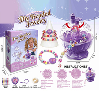 Kit de fabrication de bijoux avec machine à perles automatique, variété de kits attrayants pour bracelets, jouets créatifs DIY