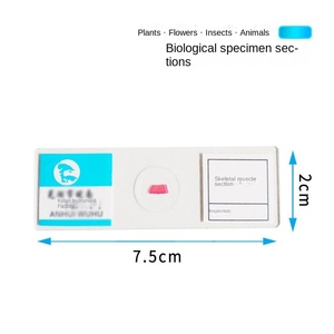 Juego de Portaobjetos de Microscopio con Muestras Biológicas <span class=keywords><strong>para</strong></span> Estudiantes de Secundaria, Niños y Niñas, Células de Animales y Plantas - Product Image 6