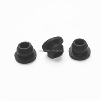 Bouchons en silicone blancs et noirs de 12,5, 13, 13,5, 14, 14,5, 15, 15,5, 16, 16,5, 17, 17,5, 18 mm pour trou de tuyau gonflable