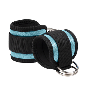 MKAS En gros Sangles de musculation à paillettes bleues pour la sécurité en fitness, Coussin de squat, Bande de maintien du poignet, Sangles de <span class=keywords><strong>cheville</strong></span> - Product Image 6