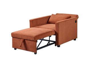 Multi-Functional Adjustable Dual-Use <b>Sofa</b> <b>Bed</b> Modern Emory Sponge Futon Folding Futon for Bedroom Hotel Living Room - Product Image 2