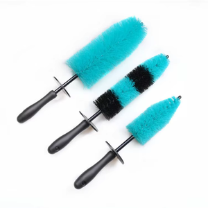 Kit de lavage auto avec poignée <span class=keywords><strong>en</strong></span> plastique PP, brosse conique super douce pour un nettoyage <span class=keywords><strong>en</strong></span> profondeur, brosse pour pneus et jantes de <span class=keywords><strong>camping</strong></span>-<span class=keywords><strong>car</strong></span> - Product Image 5