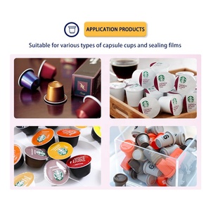 <span class=keywords><strong>Machine</strong></span> de remplissage et de scellage automatique à grande vitesse pour <span class=keywords><strong>capsules</strong></span> de café Dolce Gusto <span class=keywords><strong>Caffitaly</strong></span>, à entraînement pneumatique pour les boissons - Product Image 4