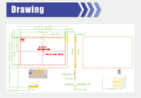 Module TFT LCD OEM d'usine de Shenzhen, écran tactile TFT LCD personnalisé de 5/7/10,1 pouces pour usage industriel, écran tactile IPS de 5 pouces