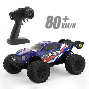 JIUSI MT14R Camioneta RC a Escala 1:14 con Control Remoto 4WD, Velocidad de 80 km/h, Motor sin Escobillas, Auto RC de 2.4GHz - Product Image 1