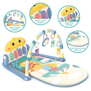 Alfombra de Juego Musical, Tapete de Gimnasio para Bebés, Juguetes de Actividad para Gatear, Alfombra de Piano, Manta de Fitness Suave para Bebés, Piano de Pedales para Bebés - Product Image 1