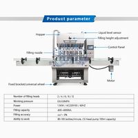 Ligne de remplissage entièrement automatique pour bouteilles de shampoing 5L et 3L, conditionneur et savon liquide