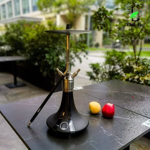 Narguile Original de Alemania Steamulation de 4 Mangueras con Estilo en Vidrio Tamaño Grande Ultimate Gen 2 para Interiores Bar Café Fiestas en Casa Hookah Shisha - Product Image 4