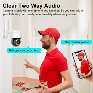 4K 8MP ระบบกล้องรักษาความปลอดภัยกล้องวงจรปิดระยะไกลกลางแจ้งการรักษาความปลอดภัยที่มีสีสัน Night Vision H.265 P2P มุมมอง ICSEE WIFI VR กล้อง 360 4K - Product Image 3