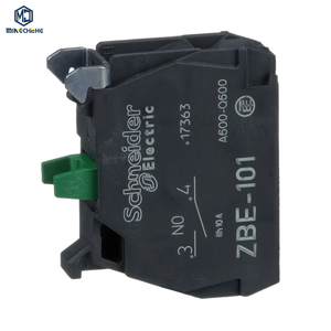 Bloque de Contacto Único Nuevo y Original Harmony XB4, Terminal de Tornillo de Aleación de Plata 1NO ZBE101 - Product Image 1