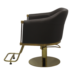 Chaises de coiffure <span class=keywords><strong>Miaosen</strong></span>, pompe hydraulique violette, salon de beauté, coupe, coiffage, barbier, en or - Product Image 3