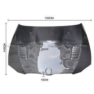 Cubierta de Motor Estilo V de Fibra de Carbono 3X3 con Tejido Twill, Superficie Epoxi de Alto Brillo, Flujo de Aire, Nueva Condición para M3 E92 E93 - Product Image 4