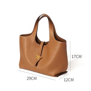 <span class=keywords><strong>Sac</strong></span> à main en cuir PU vegan de qualité supérieure pour femmes, <span class=keywords><strong>sac</strong></span> <span class=keywords><strong>seau</strong></span> <span class=keywords><strong>marron</strong></span>, <span class=keywords><strong>sac</strong></span> fourre-tout personnalisé pour femmes - Product Image 3