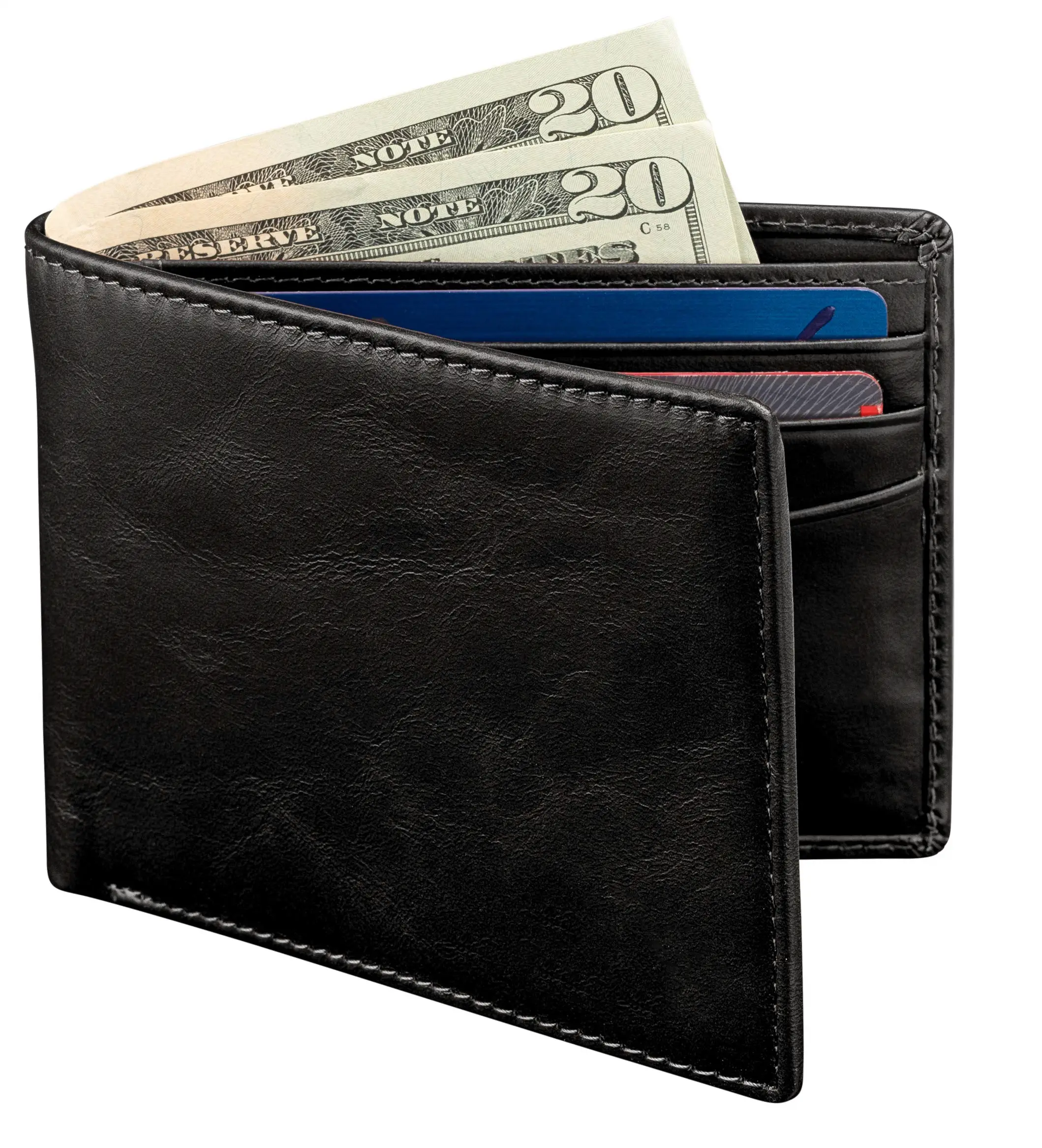 Mens Short Wallet Leather Male Casual Purse Id Cards Holder Clutch Coin Purse Money Pocket Bags