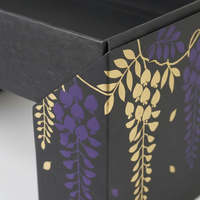 Boîte d'emballage pliable en papier kraft pour sushis, emballages à emporter pour la restauration rapide, matériaux recyclés écologiques, sur mesure