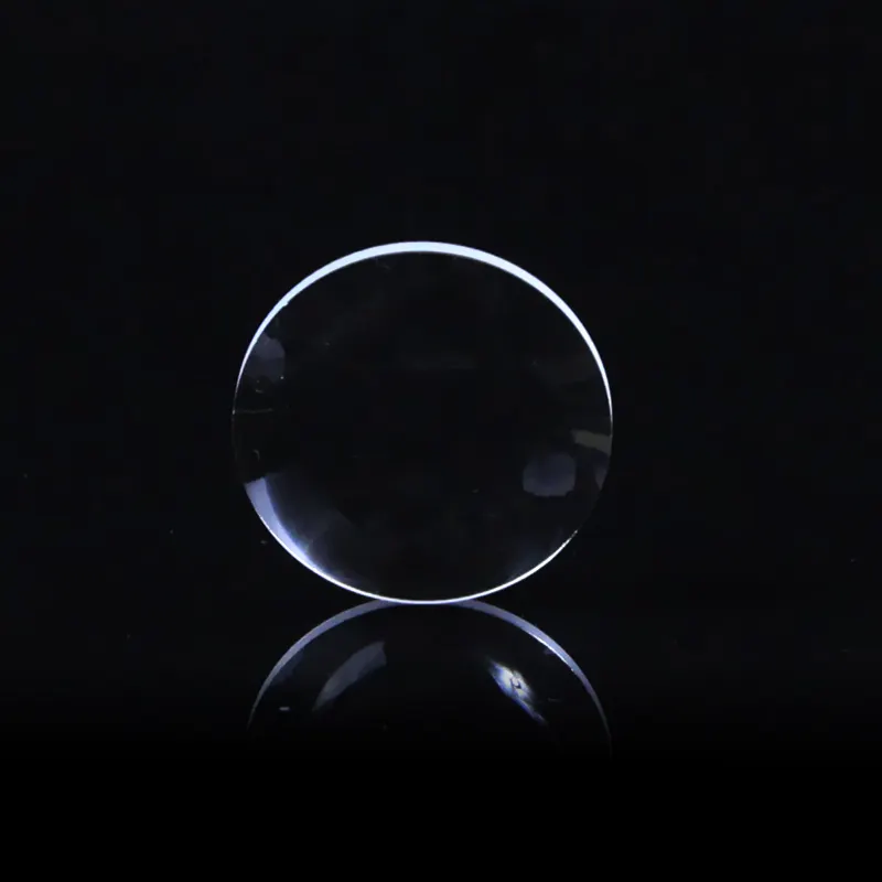एआर कोटिंग ऑप्टिकल ग्लास डबल उत्तल लेंस व्यास 25mm फोकल लंबाई 50mm उभयोत्तल लेंस