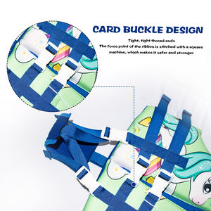 أطفال سترة السباحة سترة نجاة تعويم السباحة المعونة للأطفال الصغار مع قابل للتعديل شريط للتأمين العمر 1-9 سنوات الاطفال سترة نجاة - Product Image 5