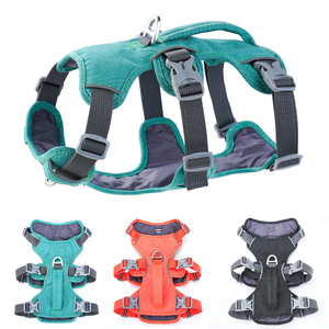 2026 No Pull Dog <b>Harness</b> <b>Pet</b> Accessories Reflective Adjustable Front Clip Heavy Duty with Comfort Handle for Large Dogs - Product Image 1