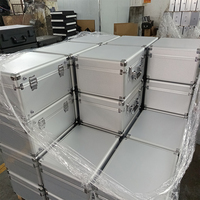 Valise à roulettes antichoc et anti-poussière en aluminium, valise de transport en aluminium/ABS, boîte à outils pour ensemble de drone DJI Phantom 4 Pro