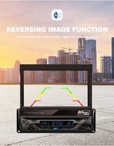 Universale 7 pollici Android Touch Screen per auto Multimedia Monitor specchio integrato amplificatore WiFi RGB SD Card poggiatesta fisso - Product Image 2