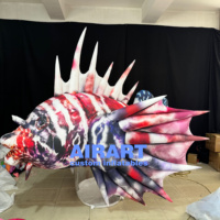Poisson gonflable géant Poisson de mer gonflable coloré pour décoration marine