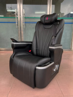 Siège de voiture personnalisé style aviation pour Van, VR, SUV – Fauteuil capitaine en cuir à dossier haut réglable