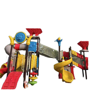 ชุดเครื่องเล่นสนามเด็กเล่น LeisurePlay สำหรับกลางแจ้งและในร่ม พร้อมสไลเดอร์ เหมาะสำหรับบ้าน พื้นที่สาธารณะ และสวนสาธารณะ สำหรับเด็ก - Product Image 1