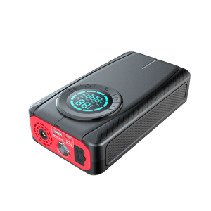 Прыжок-стартер для автомобиля 2000A, переносной блок питания, автомобильный инфлятор с прыжком стартером для 8,0л газа и 6,0л дизельного двигателя - Product Image 2