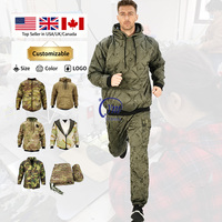 YUEMAI Sweat à capuche Woobie avec fermeture éclair OCP DNC imperméable et personnalisé pour hommes