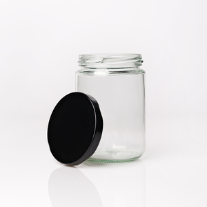 Hot bán 400ml Vòng lọ thủy tinh với nắp kim loại cho nước sốt mật ong mứt dưa - Product Image 6