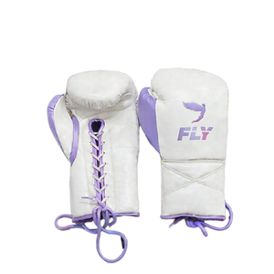 ถุงมือชกมวยแบบเต็มนิ้ว ผลิตตามสั่งจากโรงงานอุตสาหกรรมมู๊ด อินดัสทรี หนังแท้ 100% สำหรับมืออาชีพ - Product Image 1