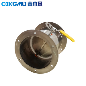 Serranda per Condotti Cingmu per Valvola a Farfalla in Sistema di Ventilazione Chiuso con Valvola dell'Aria Manuale in Acciaio Inox 201/304 - Product Image 5