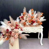 Boule de fleurs florale 5D de luxe moderne bohème tendance 2026 pour centre de table de mariage, couleur personnalisée, décoration intérieure