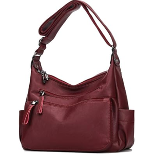 Elegant PU Women's <b>Tote</b> <b>Bag</b> <b>With</b> Zipper Closure And Multiple <b>Pockets</b> For Daily Use - Product Image 2