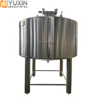 Équipement de brassage de thé Kombucha 500L 1000L Machine de fabrication de bouilloire de brassage pour brasserie à vendre