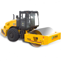 Compacteur à tambour unique à système vibrant entièrement hydraulique Xgma Xg620h 20 tonnes