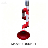 Hotte aspirante commerciale TOF KP8 KP8-1 PP, mobilier de laboratoire moderne pour la recherche et la fabrication chimique