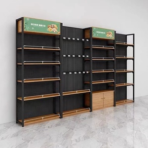 Single and double sided tobacco and alcohol display cabinet wall shelves retail