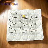 Pegas Saku Independen Baja Tarik Tinggi 2.0mm untuk Aplikasi Tempat Duduk Sofa Komersial