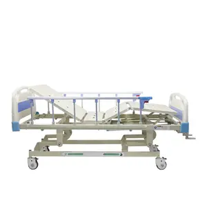 BR-HEB59 ICU soins infirmiers d'urgence ABS fonction unique Table médicale lit IV support Instrument bon prix lit d'hôpital électrique