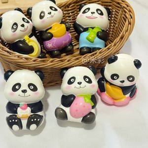 Jouet Squishy Panda 10-12cm en PU à Rebond Lent, Figurine Décorative pour Enfants - Product Image 2