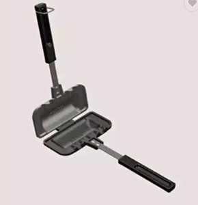 Parrilla doble Cocina Sartén Gas y <span class=keywords><strong>estufa</strong></span> uso <span class=keywords><strong>sandwichera</strong></span> y tostadora doble freír parrilla sartén tostadora - Product Image 2