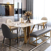 Meubles de maison italiens, table à manger de luxe, prix de gros, meubles de maison modernes, tables à manger en marbre