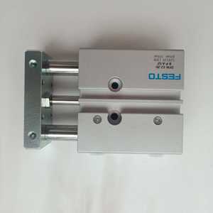 กระบอกสูบแกนนำสามแกน Festo รุ่น DFM12 16 20 25 32 40 50 63 80 P A B ซีรีส์กระบอกสูบลม ตัวเรือนเหล็ก - Product Image 3