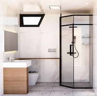 Capsule spatiale mobile, maisonnette en acier étanche pour le glamping et le camping, vente en gros directe d'usine